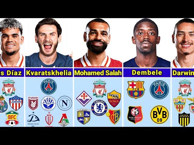 PSG VS Liverpool Current Players Played Several Clubs