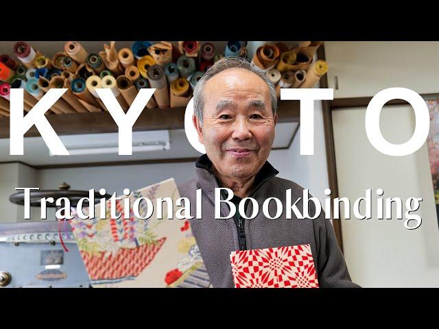 UNIQUE EXPERIENCE in KYOTO: Making a Notebook from Scratch! | Traditional Japanese Bookbinding