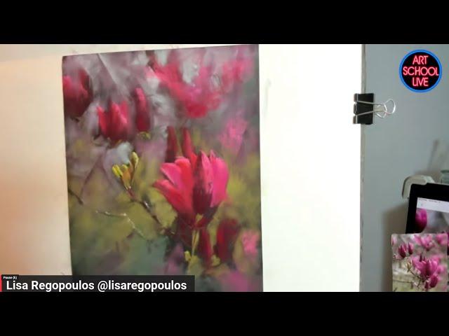 Building Backgrounds in Your Paintings with Lisa Regopoulos