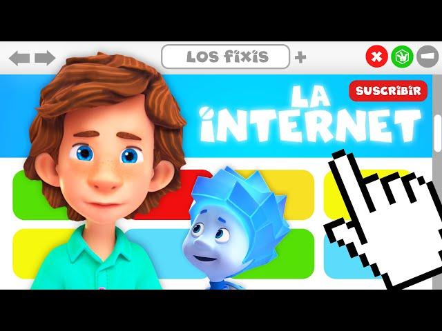 ¡Explorando Internet con Los Fixis! | Los Fixis | Animación para niños