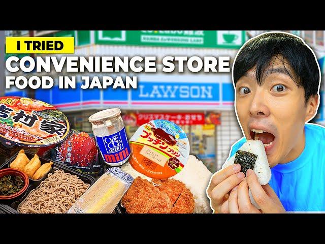 BEST Convenience Store for Food in Japan!? LAWSON Food Review