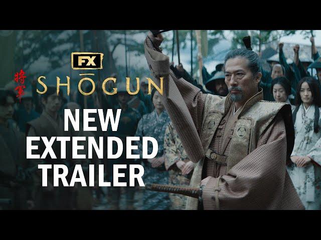 Shōgun - New Extended Trailer | Hiroyuki Sanada, Cosmo Jarvis, Anna Sawai | FX