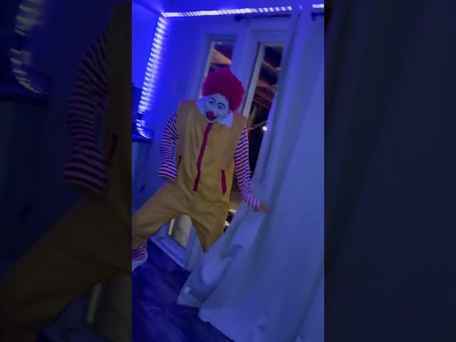 Clown breaks into home #shorts