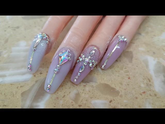 Idea For Bling bling Nails Design.