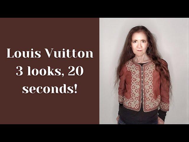 3 Louis Vuitton Looks in 20 seconds! #shorts #louisvuitton #luxuryfashion