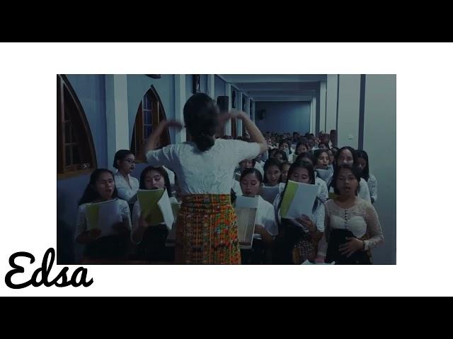 Lagu Kemuliaan Gaya Gawi Ende-Lio || EDSA Choir:  Asistensi Paska 2023, Nunang Sano Nggoang