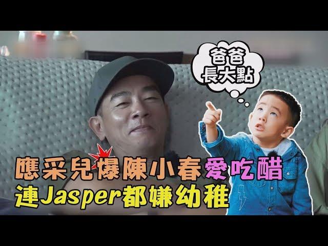 【一家互動太可愛】應采兒爆陳小春愛吃醋 連Jasper都嫌幼稚