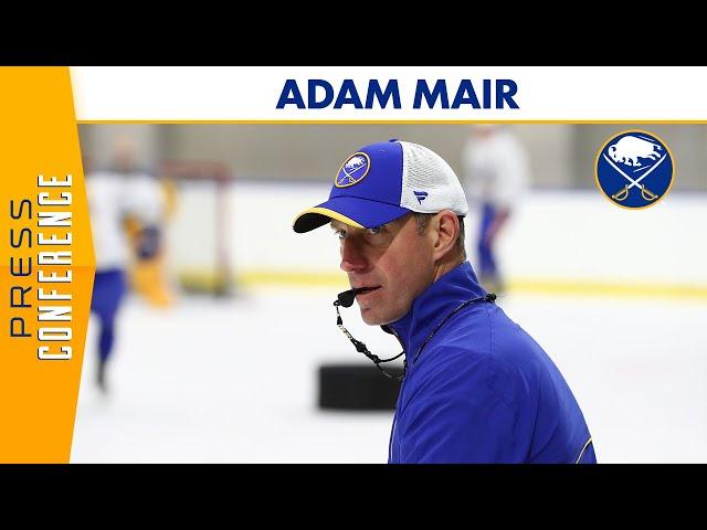 "We Throw A Lot At Them This Week" | Adam Mair On Sabres Development Camp | Buffalo Sabres