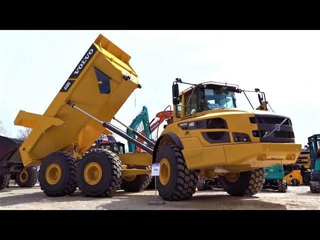 2022 VOLVO A40G Dumper Truck 6X6 - Interior, Exterior, Walkaround - ATEST Expo