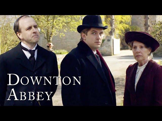 Isobel and Matthew Crawley's Arrival at Downton Abbey | Downton Abbey