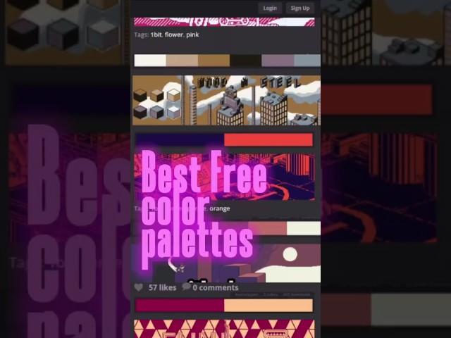 Free Pixel Art Color Palettes That Will Make Your Art POP!