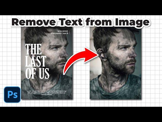 Easy How to Remove Text from Image in Photoshop