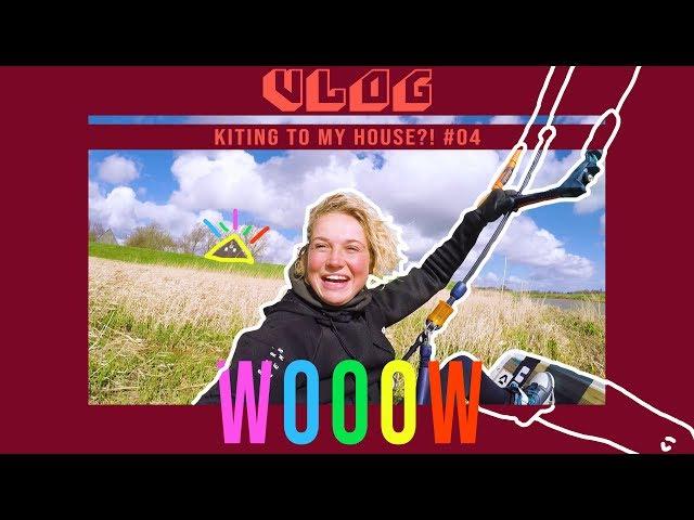 KITING TO MY HOUSE?! | Vlog 04