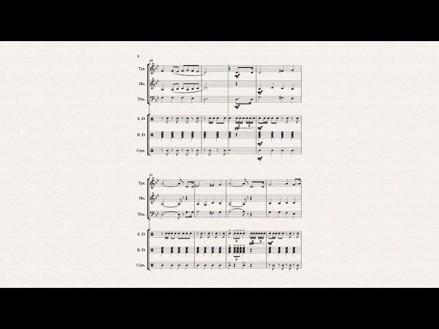 Perajurit Tanah Air V1 Marching Band (Full Score sheet music)