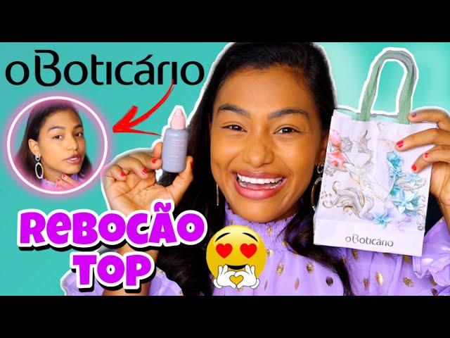 TESTEI A BASE novidade O BOTICÁRIO *REBOCO HD* da linha Intense