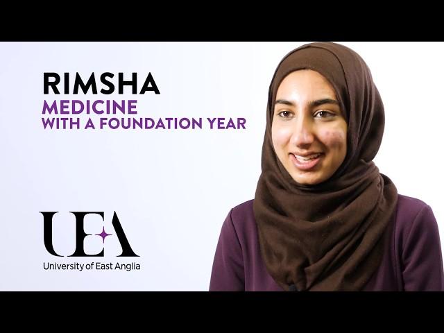 Medicine with a Foundation Year | Life as a medical student at Norwich Medical School, UEA | Rimsha