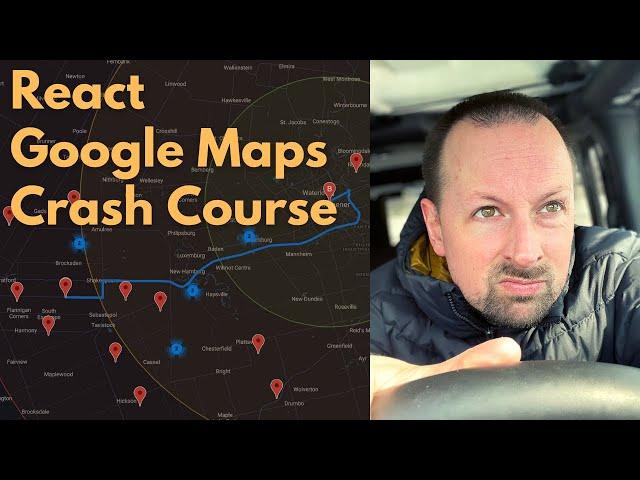 Building an interactive map with Google Maps Platform and React - Crash Course