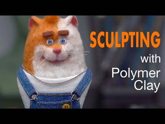 Making a Hamster with polymer clay ( Timelapse )