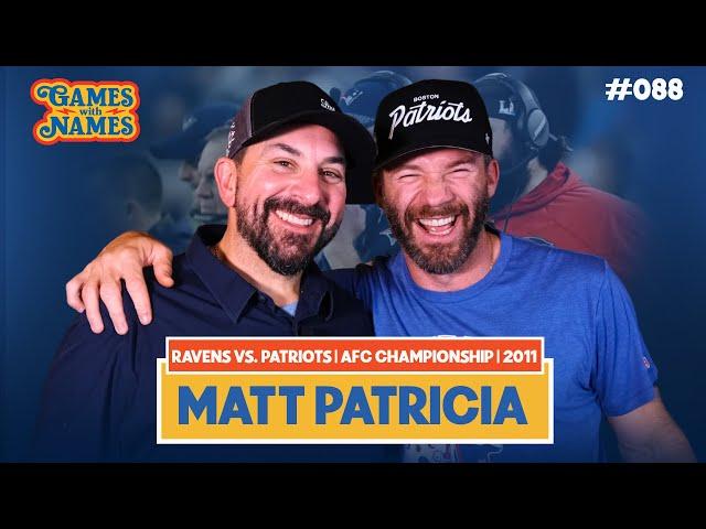 Matt Patricia Relives the INSANE 2011 AFC Championship Ending! | Games With Names