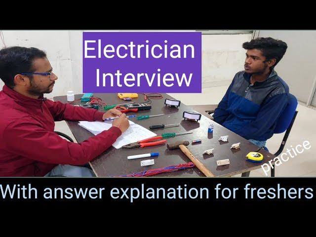 Electrical Interview!Electrician Trade Practical Viva!Trade Practical Exam!NCVT Practical Exam!