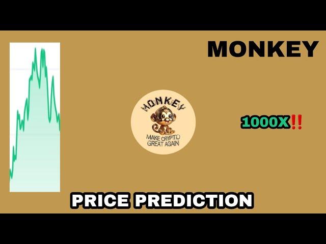 MONKEY TOKEN TO THE MOON‼️ MONKEY PRICE PREDICTION 1000X GAINS POTENTIAL‼️ NEW SOLANA MEME COIN GEMS