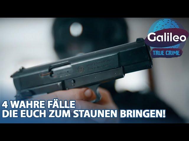 Galileo True Crime: 4 Unfassbare Ganoven & ihre unglaublichen Fälle!