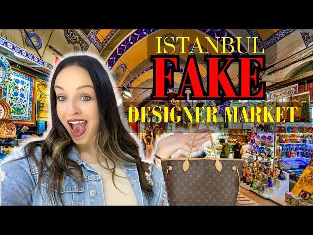 CRAZY Market Spree in ISTANBUL, TURKEY GRAND BAZAAR (Fake Designer)