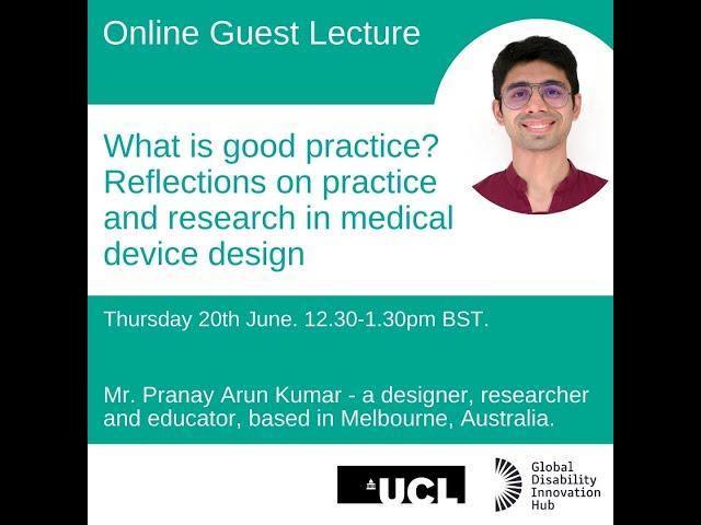 What is good practice? Reflections on practice and research in medical device design