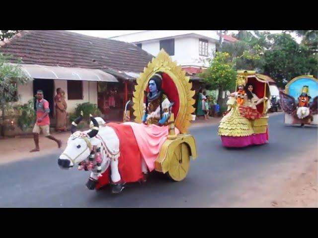 Kerala festival procession | Temple Festival in Kerala | Kerala tourism video |