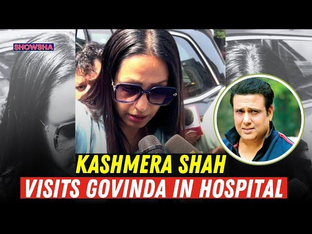 Kashmera Shah Rushes To Meet 'Mama' Govinda At Hospital After He Shoots Himself In The Leg | WATCH