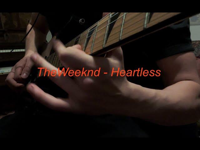 The Weeknd-Heartless (electric guitar)