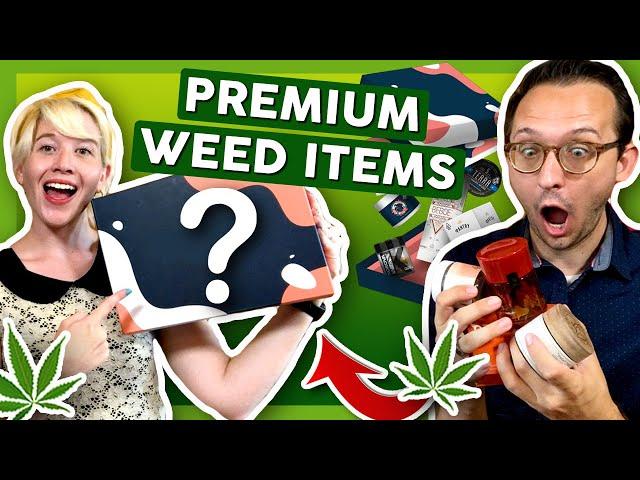 LUXURY WEED Subscription Box for Under $100!  Nugg Club Unboxing