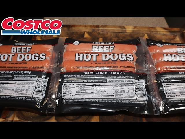 Costco hot dogs cooked up 3 ways so easy and fast !!!!