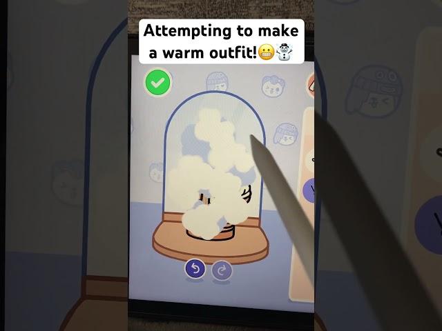 Attempting to make a warm outfit!️