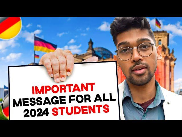 Message for Students who are coming in 2024 from current student in Germany 