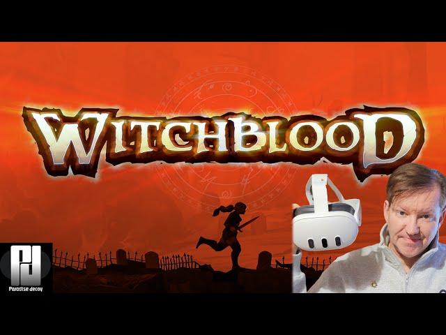 Witchblood is a FANTASTIC platformer in Mixed Reality on Quest 3.