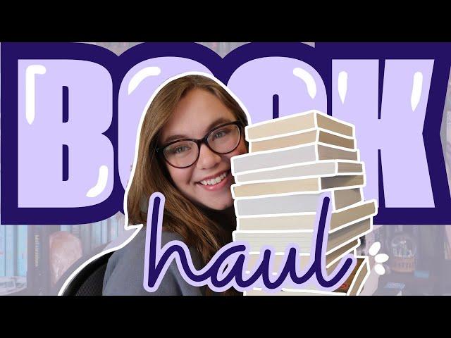 BOOK HAUL | cozies, mysteries, sci-fi, romance, lit fit, and everything in between