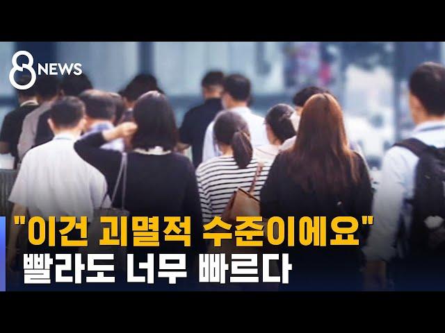 80명, 70명, 60명…"나라가 무너졌을 때 나오는 숫자"  / SBS 8뉴스