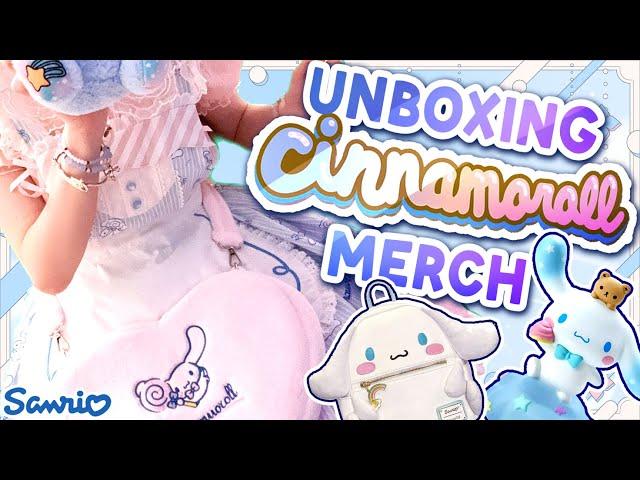 【Facecam + Handcam】Unboxing Cinnamoroll merch!! (and other Sanrio thingies from MINISO)