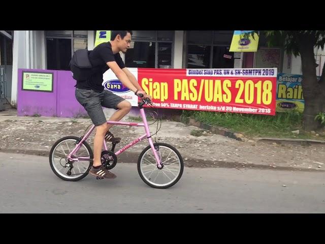 Mini Velo Omstar BMX a200 Solo Indonesia Cycling Channel