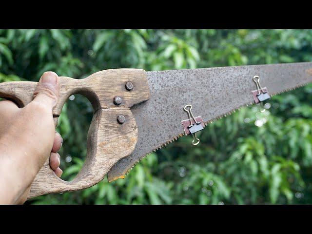 Think Twice Before Throwing Away A Broken Saw, You'll Be Surprised!