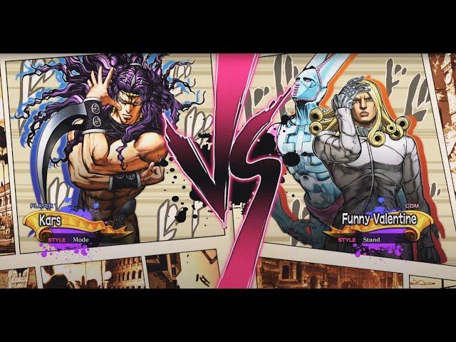 "Battle Tendency Chronicles: Kars vs. Funny Valentine! | JoJo PS5"