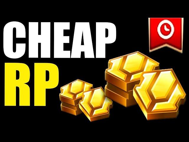 Cheap RP for a very limited time, free rewards & mythic shop