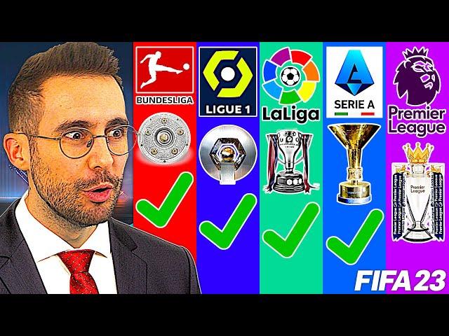 ICH GEWINNE JEDE TOP 5 LIGA ALS TRAINER !!!  FIFA 23 Karrieremodus Challenge