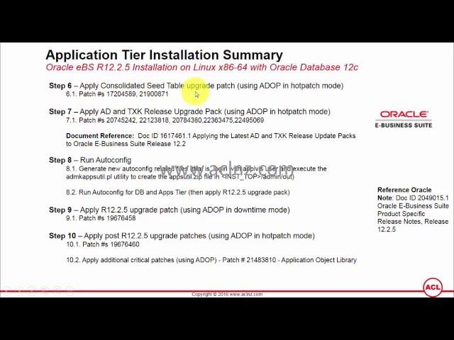 How to Install Oracle E-Business Suite Release 12.2.5 in Ten Steps? - Part 2 of 2