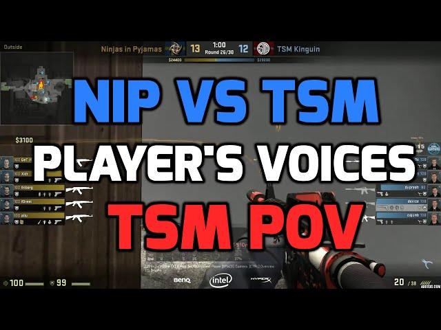 Katowice 2015 - NiP vs TSM nuke 1/4 finals players voices (TSM POV Danish)