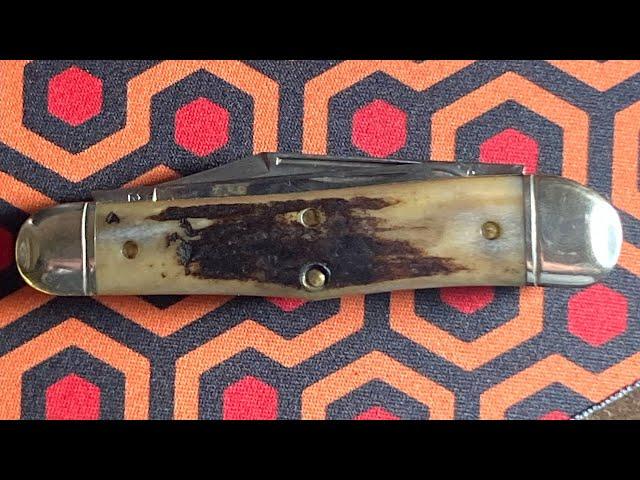 Great Eastern Cutlery Sambar Stag 291319 GEC Pocket Knife