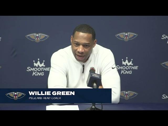 Willie Green recaps game against Phoenix | Pelicans-Suns Postgame Interview 4/1/2024