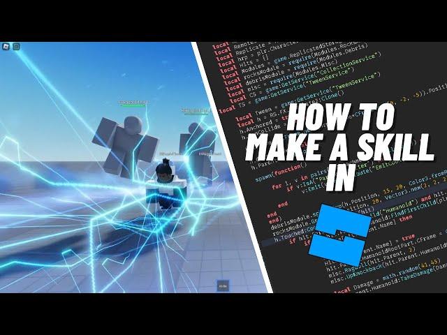 How To Make A Skill in Roblox Studio [TUTORIAL]