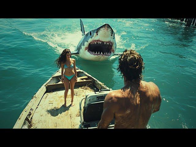 New Horror Movie 2024 | Sharks Unleash Terror on a Peaceful Lake! | Shark film | Full Movies English